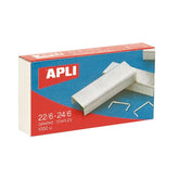 GRAPAS GALVANIZADAS 22/6 - 24/6 1,000 U, | 10 UNIDADES | (APLI)